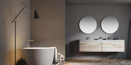 Dunkles Badezimmer ohne Dachfenster | VELUX Magazin