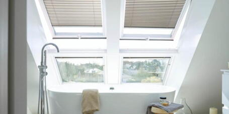 Badewanne unter der Dachschräge | VELUX Magazin