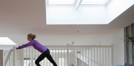Kleiner Fitnessraum zu Hause | VELUX Magazin