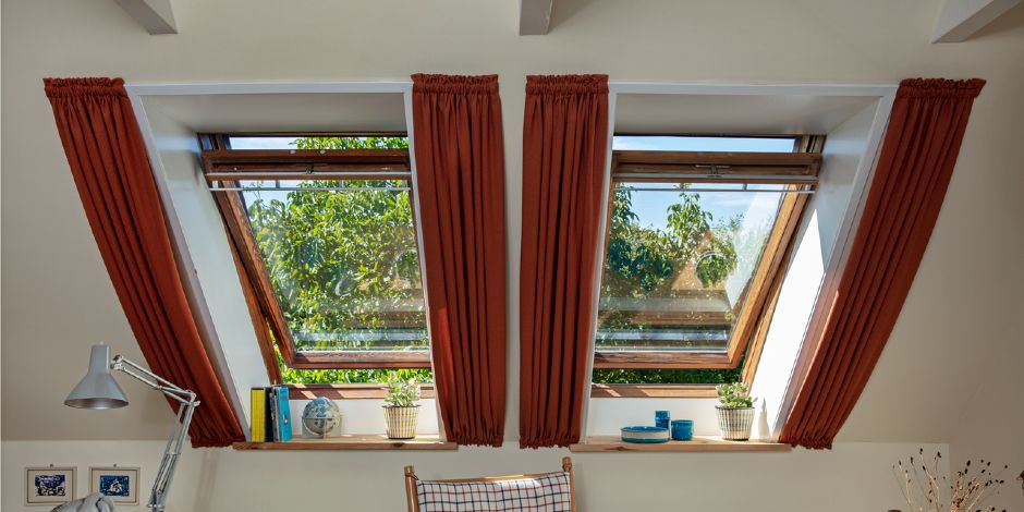 Dachfenster-Gardinen: Ideen und Tipps